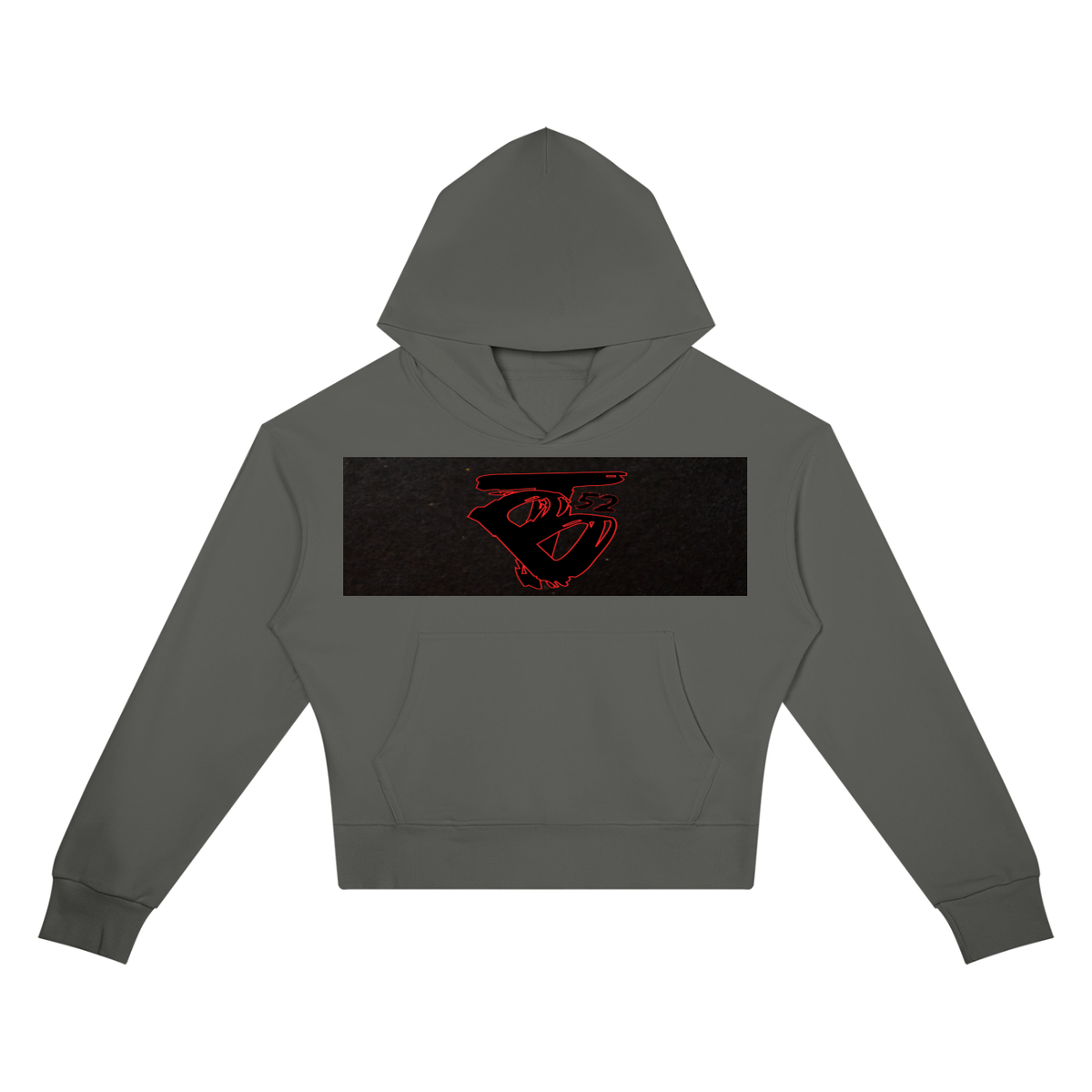 Women’s Crop Drop Shoulder Hoodie