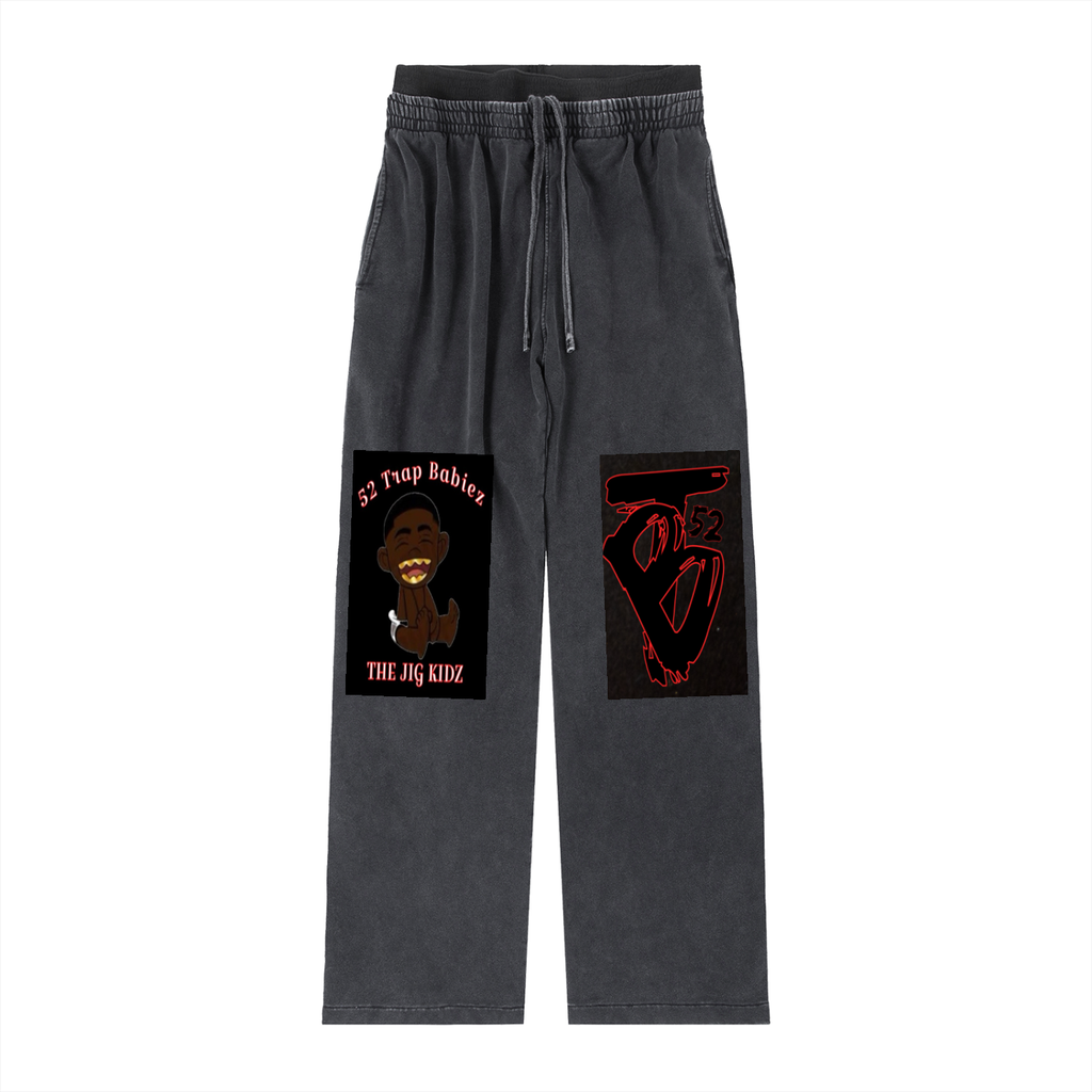 Vintage Washed Waist Pants