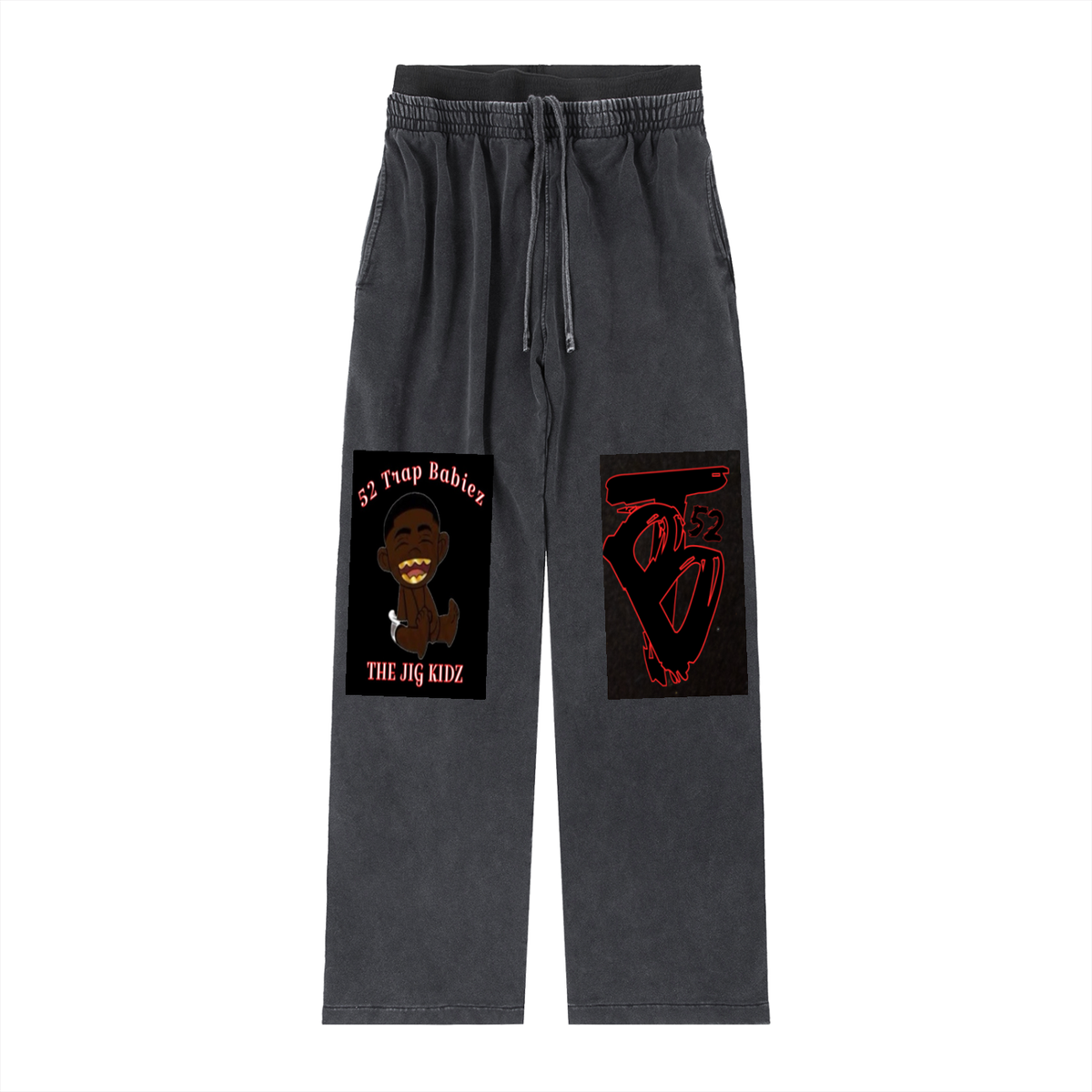 Vintage Washed Waist Pants