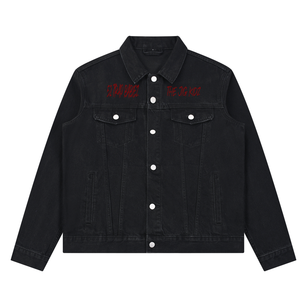 Unisex Vintage Wash Denim Jacket