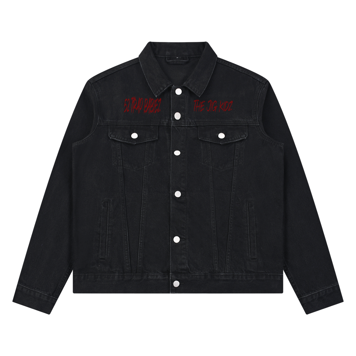 Unisex Vintage Wash Denim Jacket