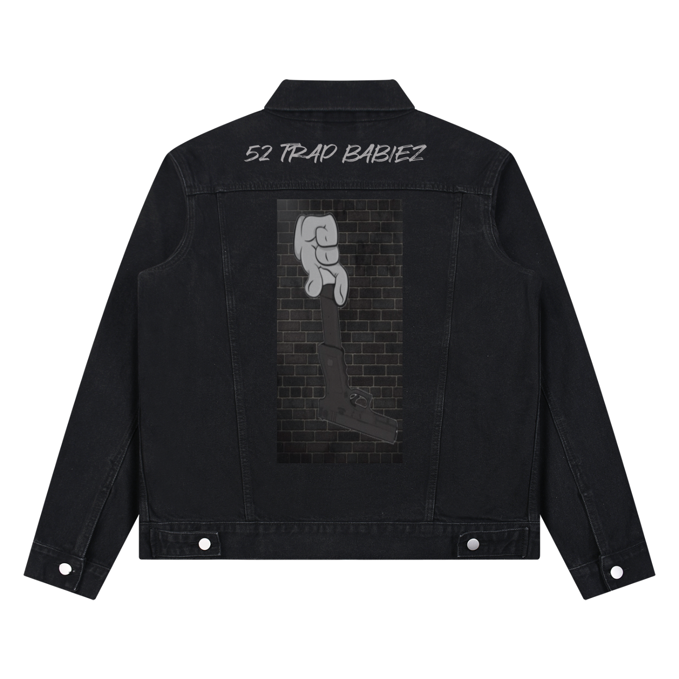 Unisex Vintage Wash Denim Jacket