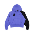 Unisex Color-Block Fleece Hoodie