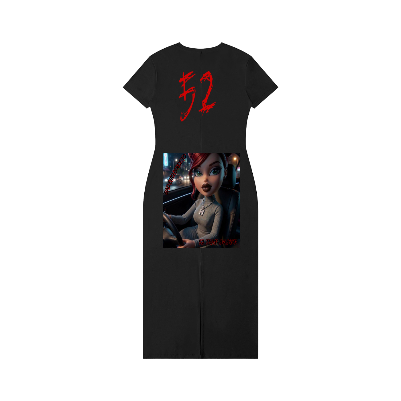 Women's V-Neck Short Sleeve Maxi Dress