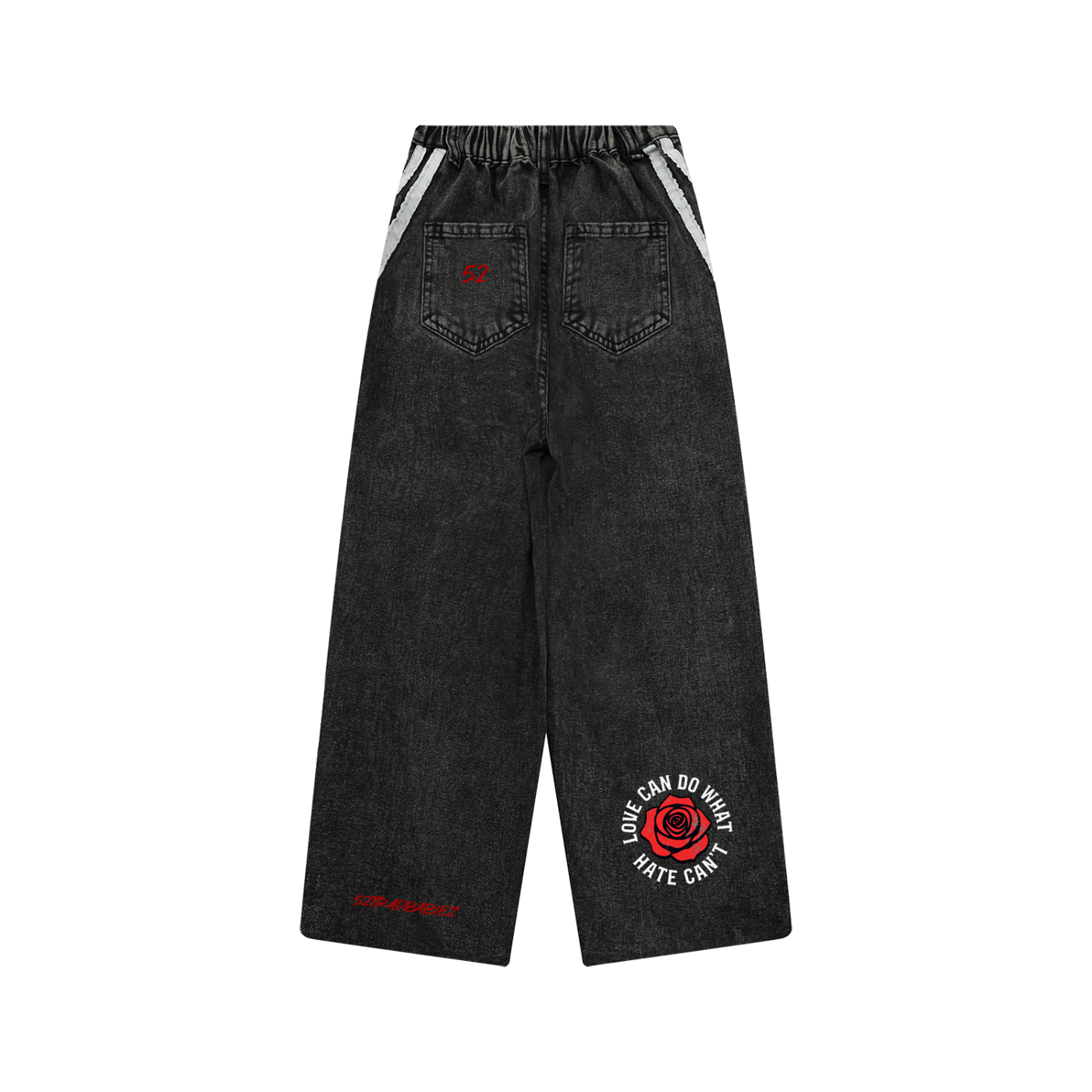 Kid’s Vintage Wash Side Stripe Jeans