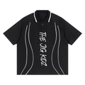Unisex Raglan Piping Polo Shirt