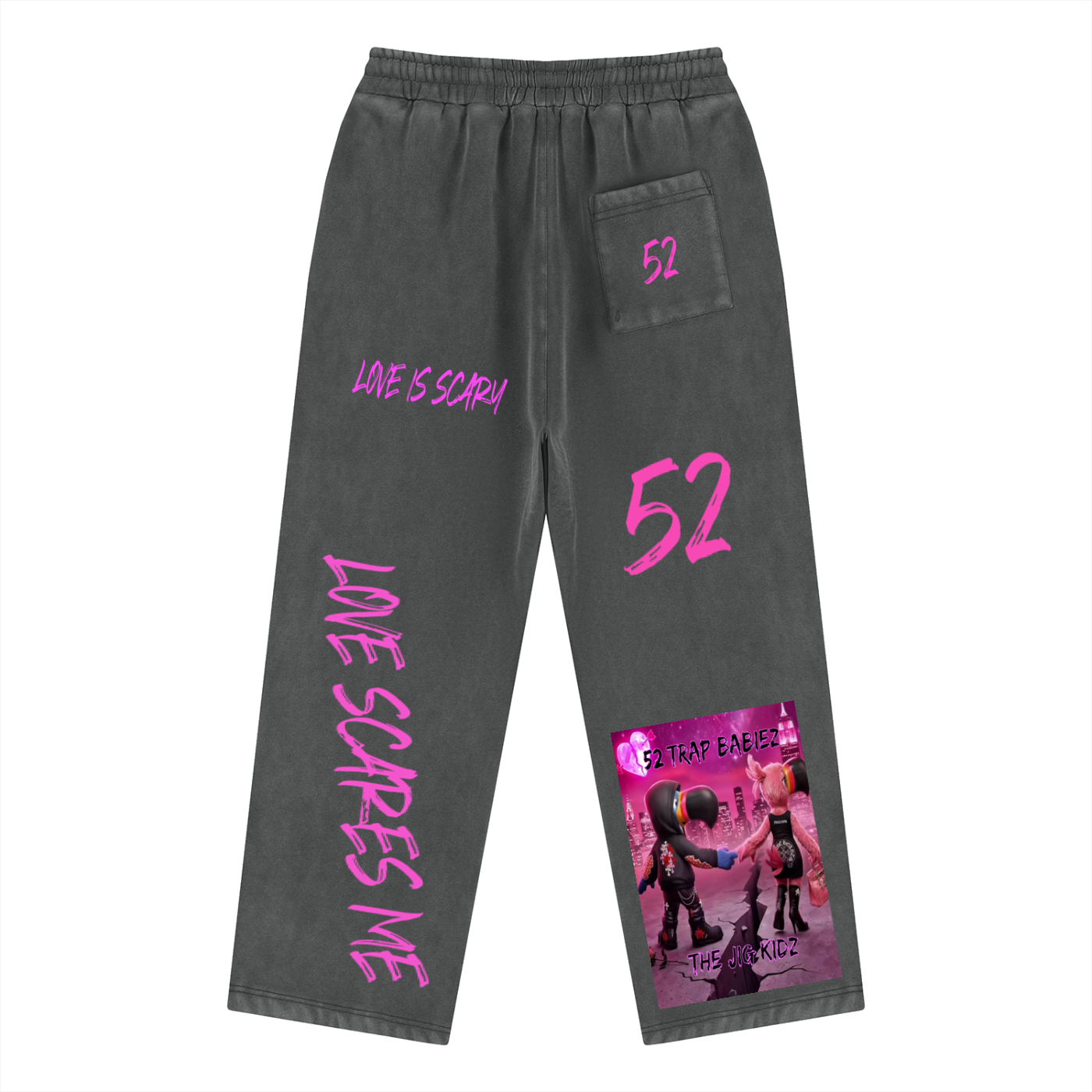 Unisex Vintage Wash Fleece Sweatpants